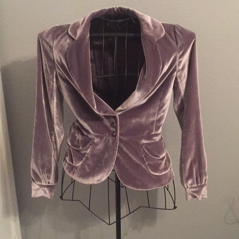 Velvet Blazer